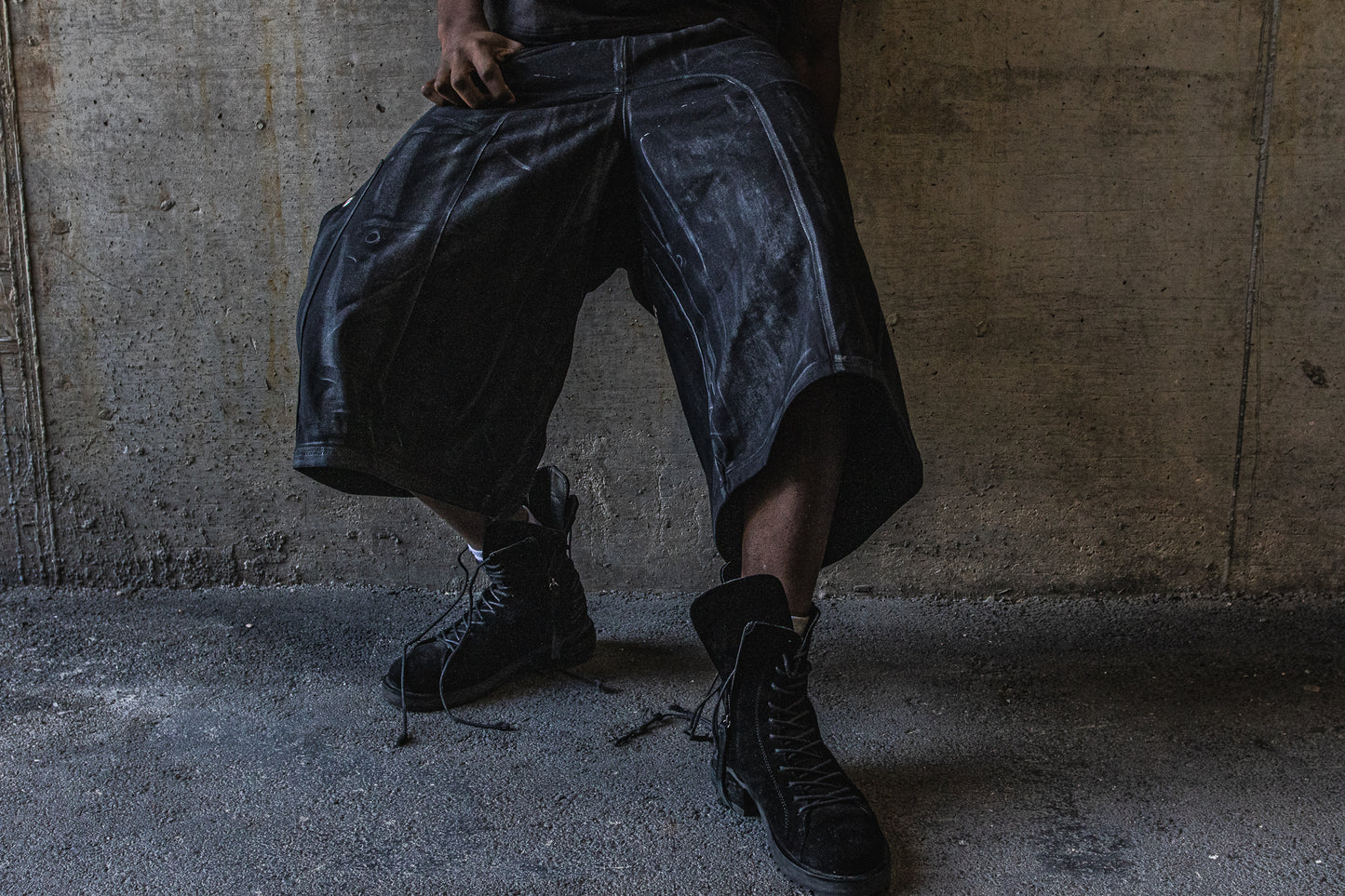 Essential waxed jort
