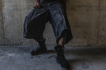 Essential waxed jort