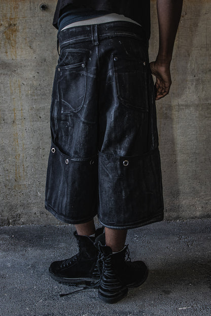 Essential waxed jort
