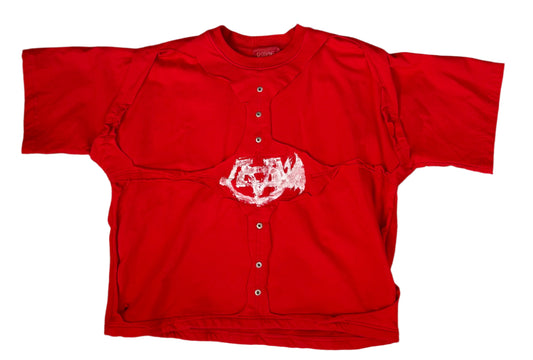 DESTROYED TEE (red)