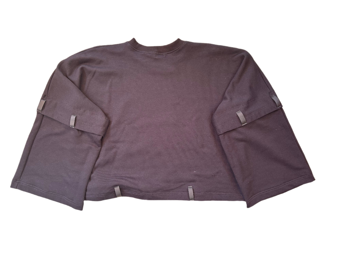 DOUBLE-SLEEVED HOODIE WITHOUT HOOD