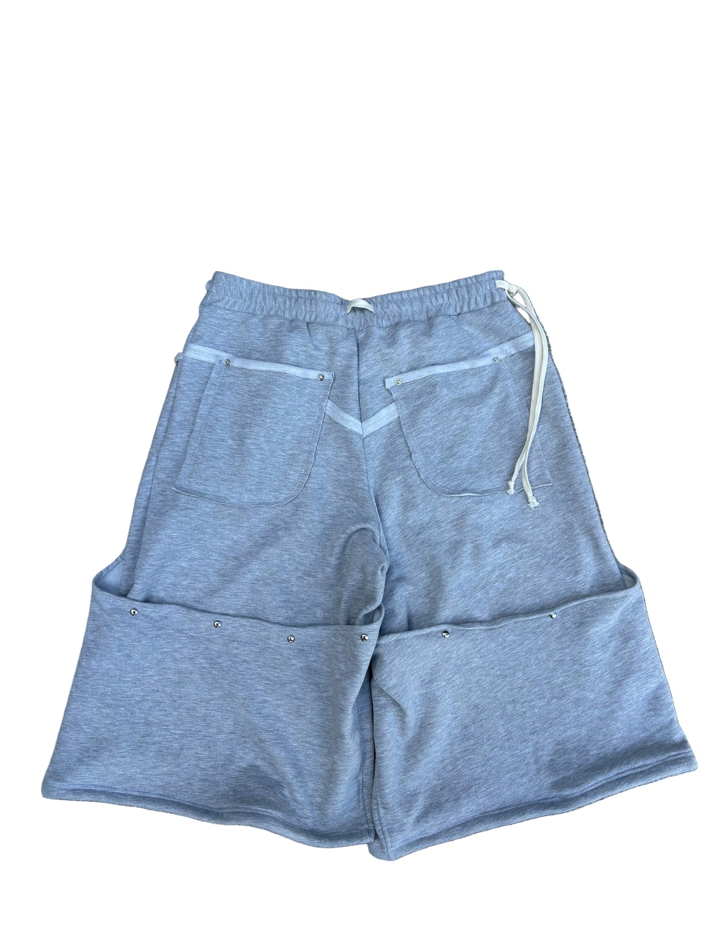 Essential grey sweat jort