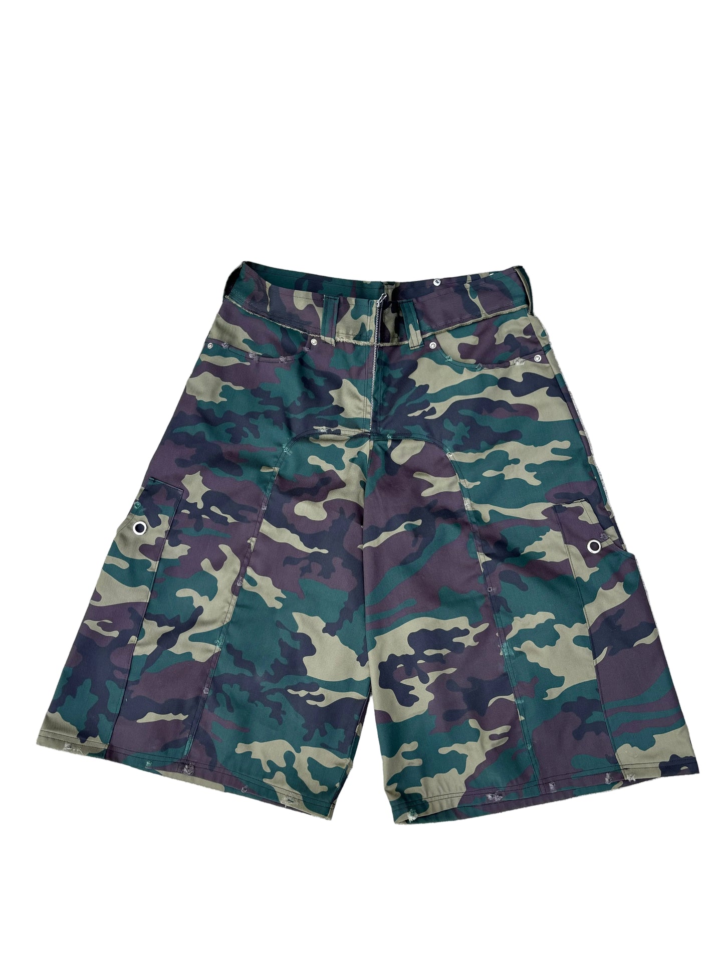 Essential camo jort
